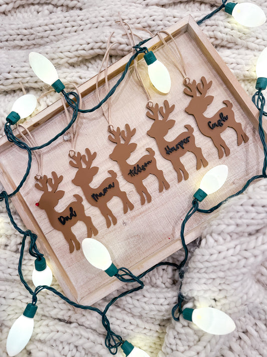 reindeer stocking tags