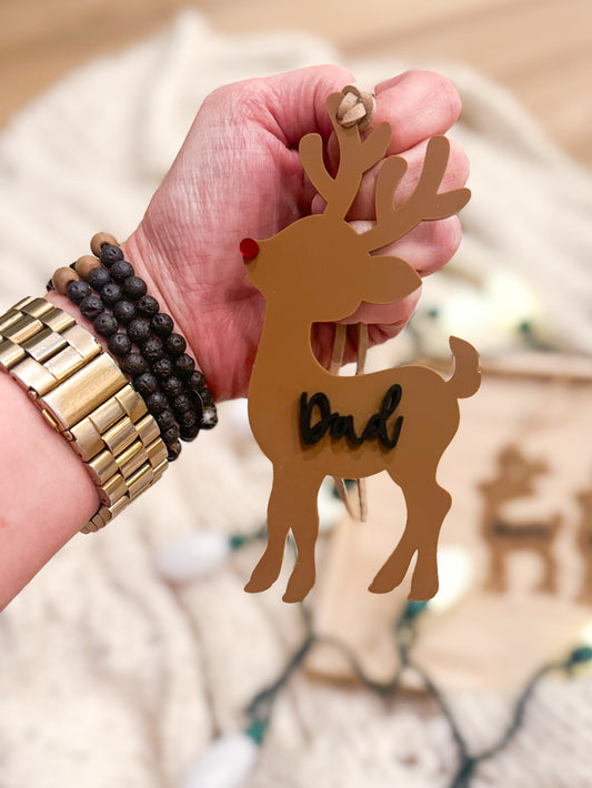 reindeer stocking tags