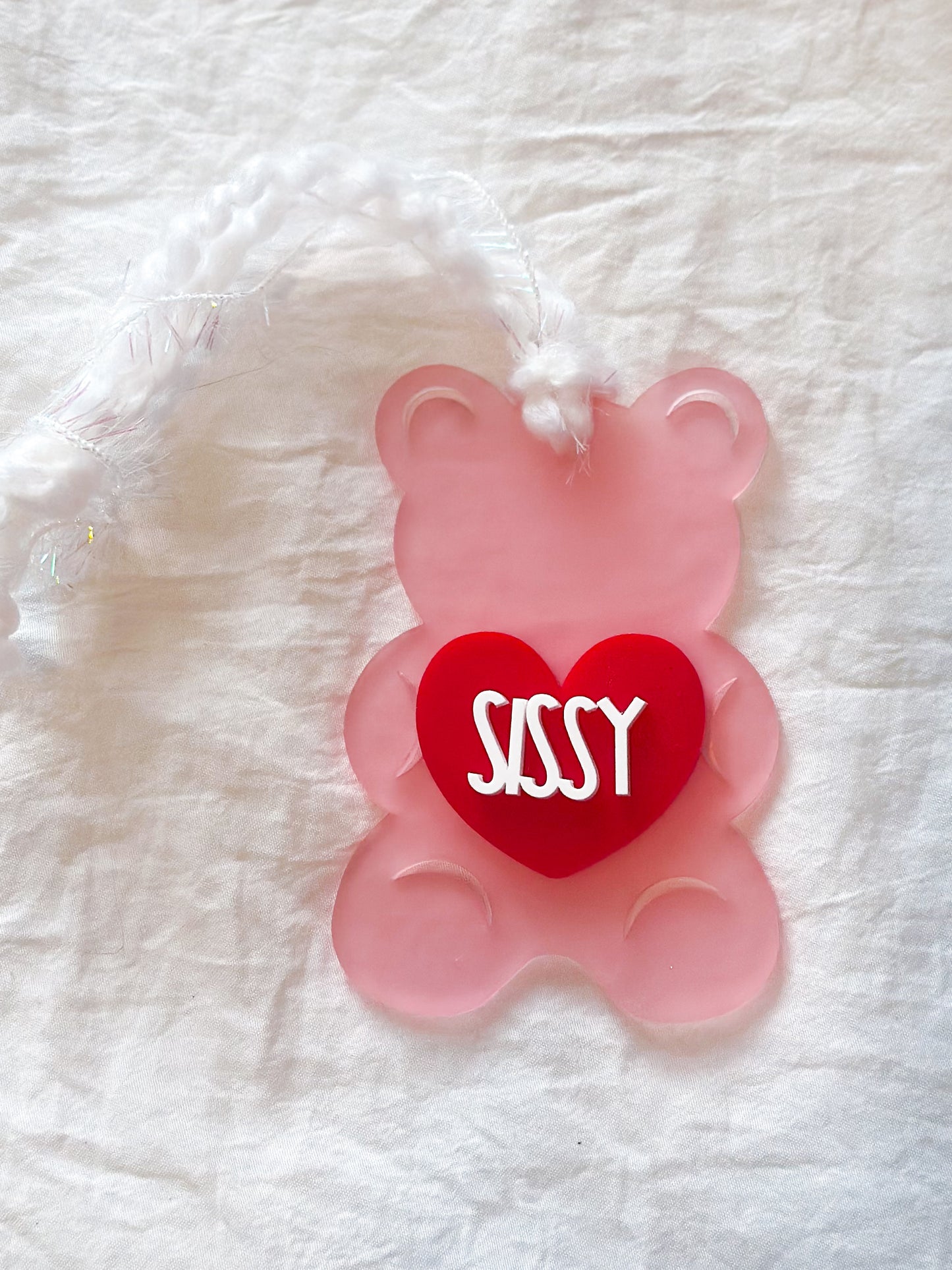 gummy bear valentine tag