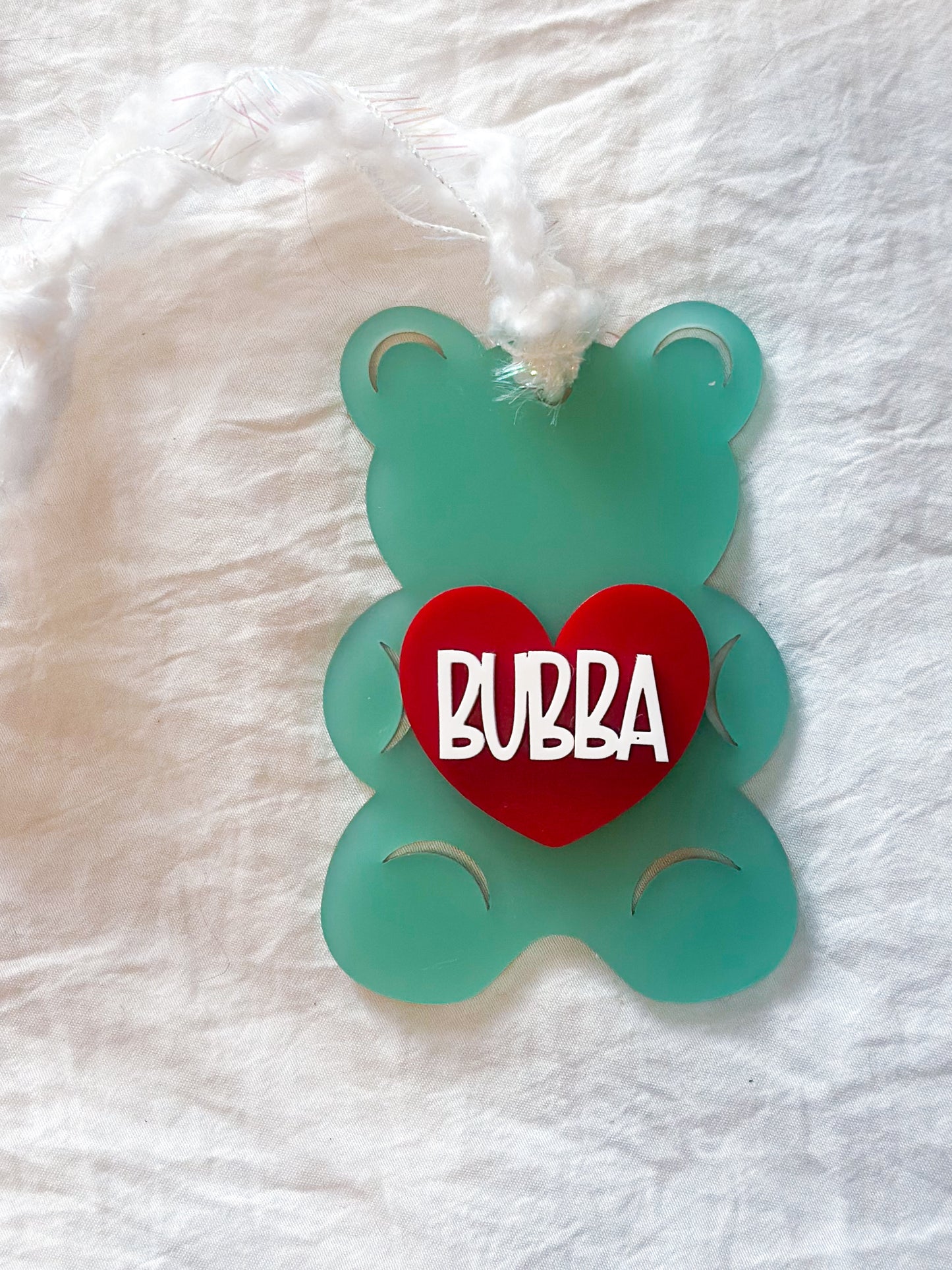 gummy bear valentine tag