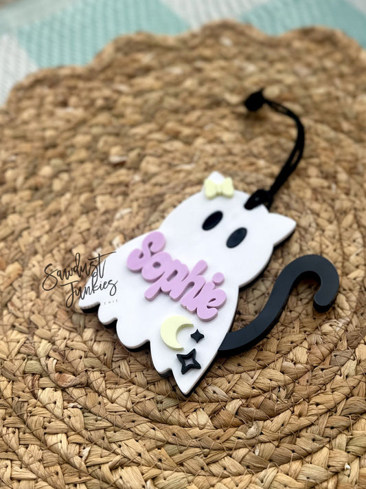 ghost cat tag