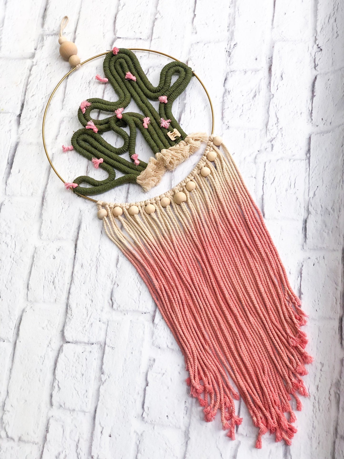 the sissy - large cacti wall hanging
