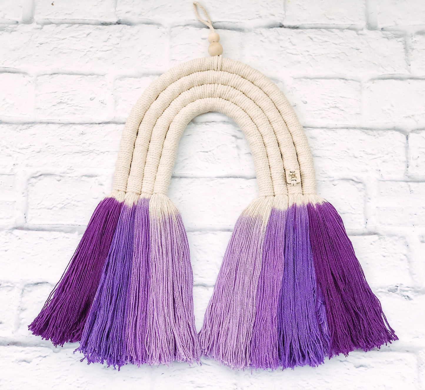 the lucy - shades of purple midi four color dip with long tails